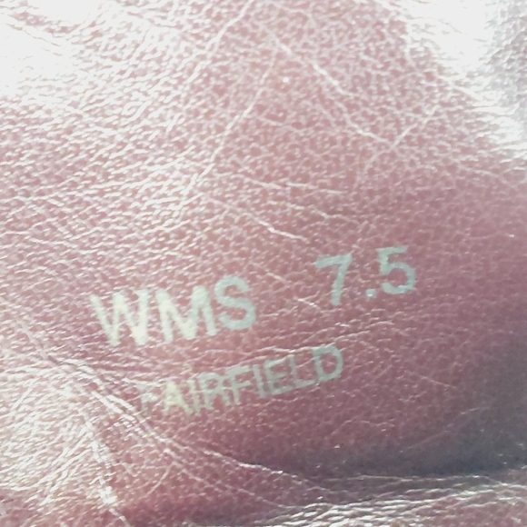 Report Signature Fairfield Black Suede Buckled Ankle Boots K446 - Picture 10 of 13